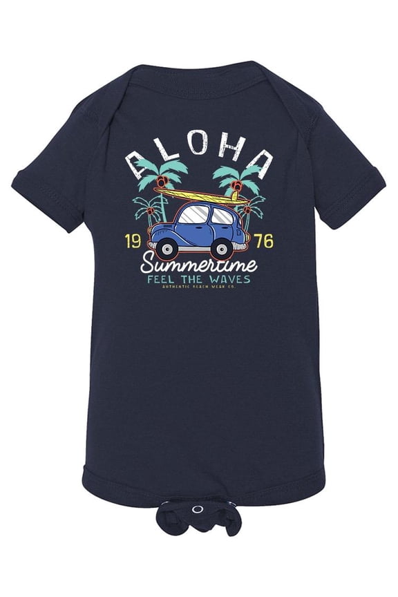 Aloha Summertime Bodysuit Infant -Image by Shutterstock, 6 Months