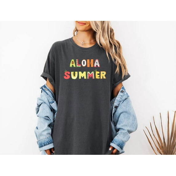 Aloha T Shirt, Hawaii Trip Shirt, Aloha Summer Shirt, Aloha Tee Shirt, Tropical Graphic T Shirt, Aloha Shirts, Tropical Tshirt, Hawaii Shirt Tshirt All Size S-5XL