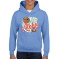 thumbnail image 1 of Aloha Tropical Coconut Icon Trendy Graphic Youth's Hoodie, 1 of 4