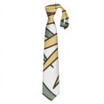 thumbnail image 1 of Aloha Tropical Tie - Hawaiian Floral & Palm Print Satin Necktie, Wrinkle-Free, 58.3" Length, Great for Beach Vacations & Weddings, 1 of 6