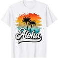 thumbnail image 1 of Aloha Tshirt, Hawaii Shirt, Hawaii Lover Tee, Retro Aloha T-Shirt, 1 of 3