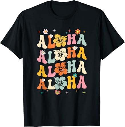aloha-women-hawaii-family-vacation-trip-girls-summer-groovy-t-shirt