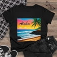 thumbnail image 1 of Aloha Women's Hawaiian Lifestyle Cotton Tee, 1 of 4