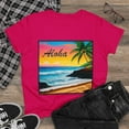 thumbnail image 1 of Aloha Women's Hawaiian Lifestyle Cotton Tee, 1 of 4