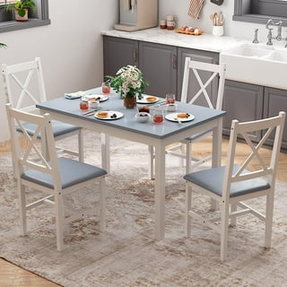 Dining Table Sets For 4 in Dining Room Sets Blue Walmart