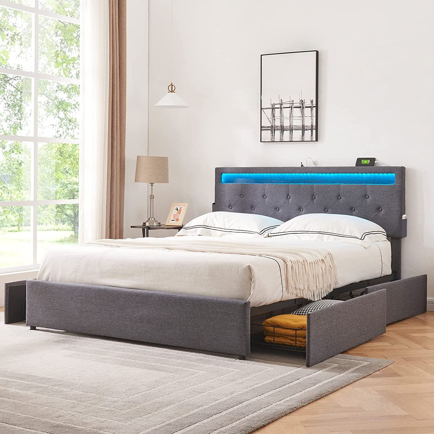 2 box springs 2024 for queen bed