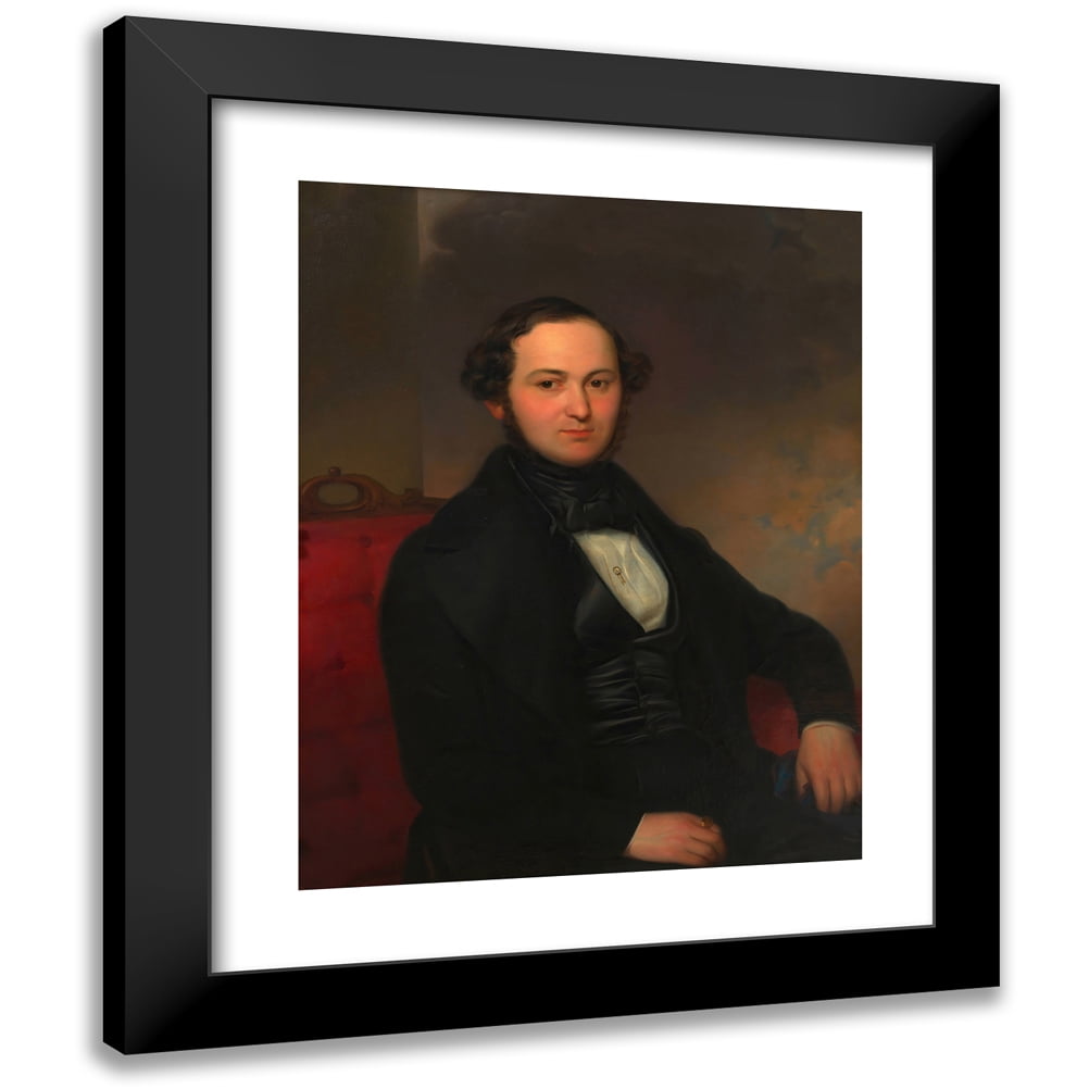 Alois von Anreiter 15x18 Black Modern Framed Museum Art Print Titled