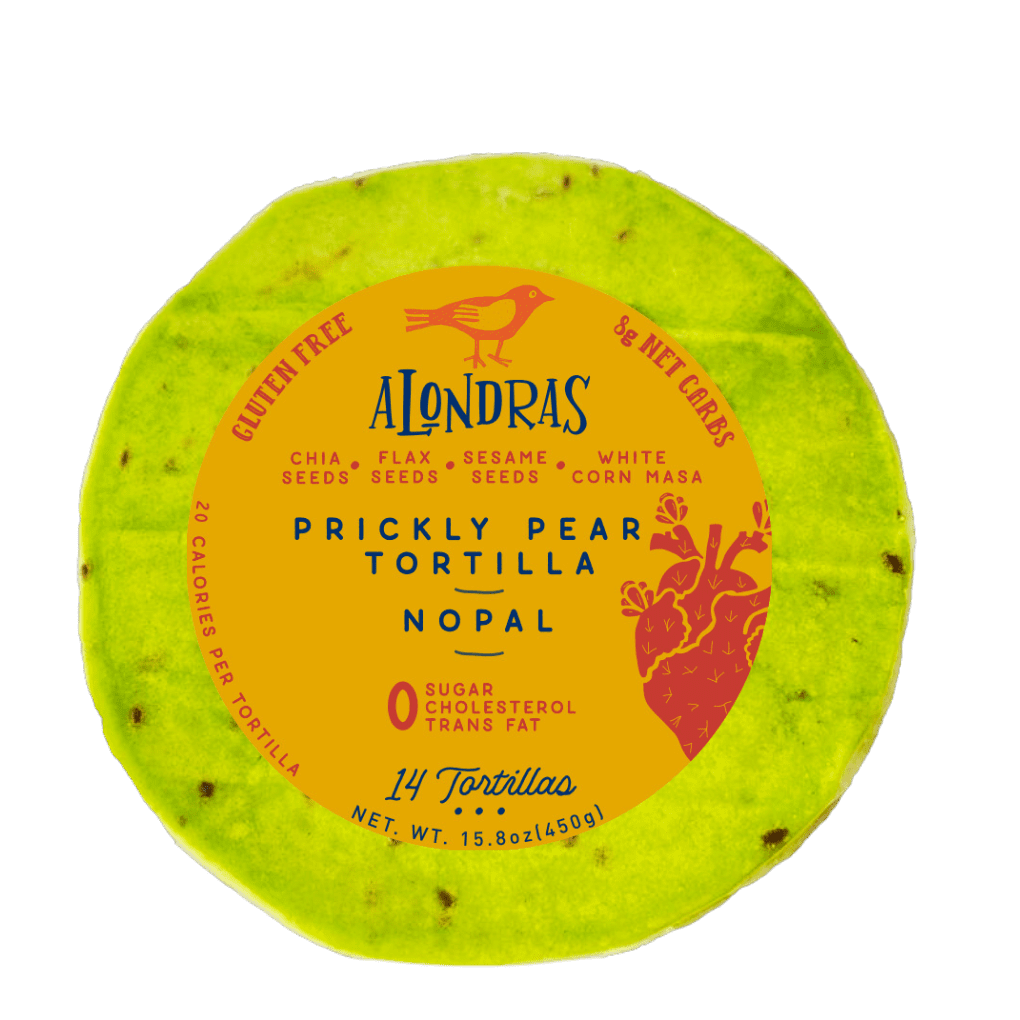 Alondras Low carb Tortillas prickly pear gluten free keto friendly