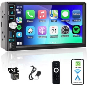 Alondy Double din Car Stereo  with Apple CarPlay 7" Touchscreen Android Auto Bluetooth USB-C