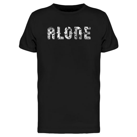 Alone Graphic T-Shirt Men -Image by Shutterstock, Male x-Large