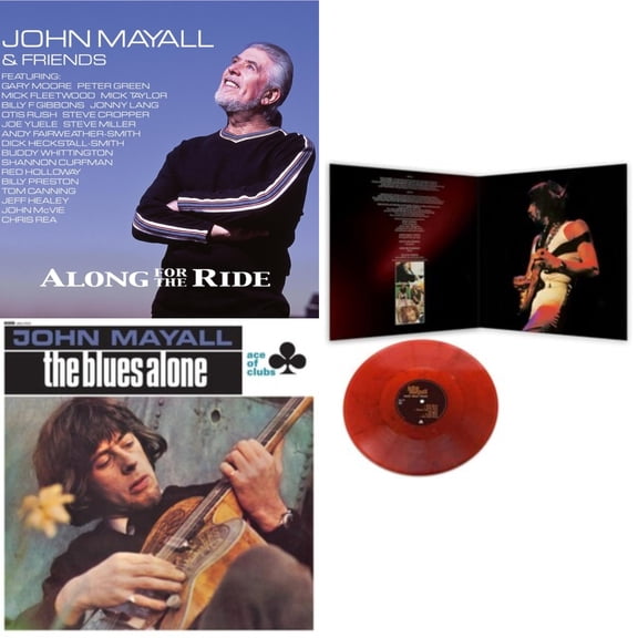 Along For The Ride (Limited/2LP/CD) & Blues Alone & Road Show Blues (Red Marble LP Vinyl)