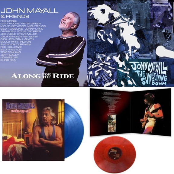 Along For The Ride (Limited/2LP/CD) & Sun Is Shining Down & Wake Up Call (180G/Translcuent Blue LP Vinyl) & Road Show Blues (Red Marble LP Vinyl)