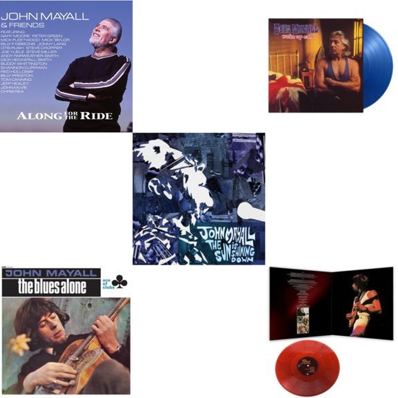 Along For The Ride (Limited/2LP/CD) & Blues Alone & Sun Is Shining Down & Wake Up Call (180G/Translcuent Blue LP Vinyl) & Road Show Blues (Red Marble LP Vinyl)