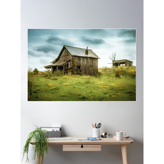 Along The Road Of Memory Poster Wall Art, Modern Wall Decor For Living Room Bedroom, 16x24 UNFRAMED