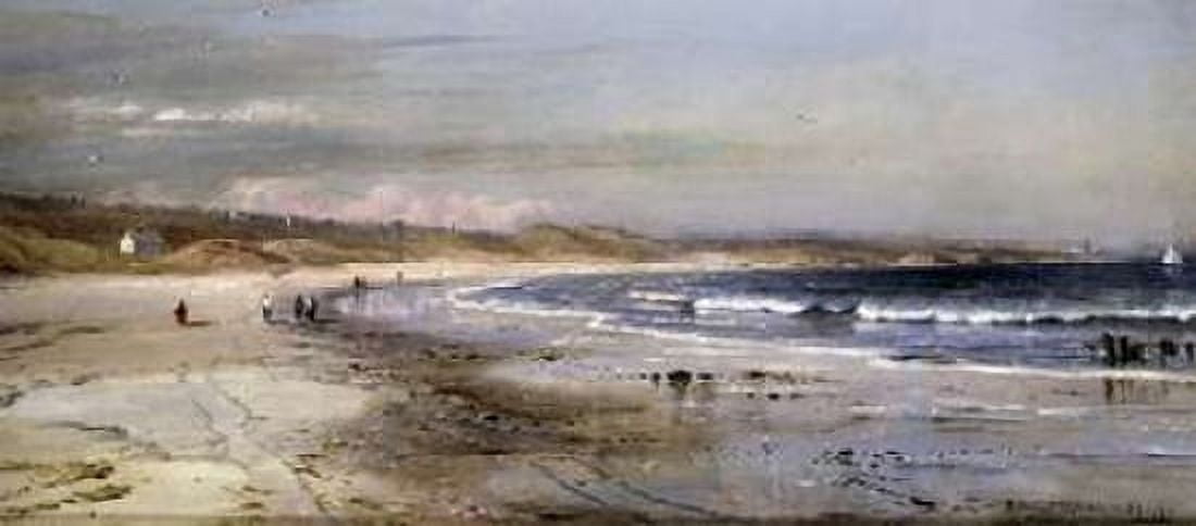 Along the Coast Canvas Art - Edmund Darch Lewis (24 x 48)