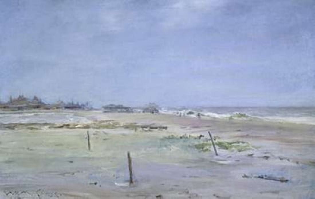 Along the Coast Canvas Art - William Merritt Chase (12 x 18)