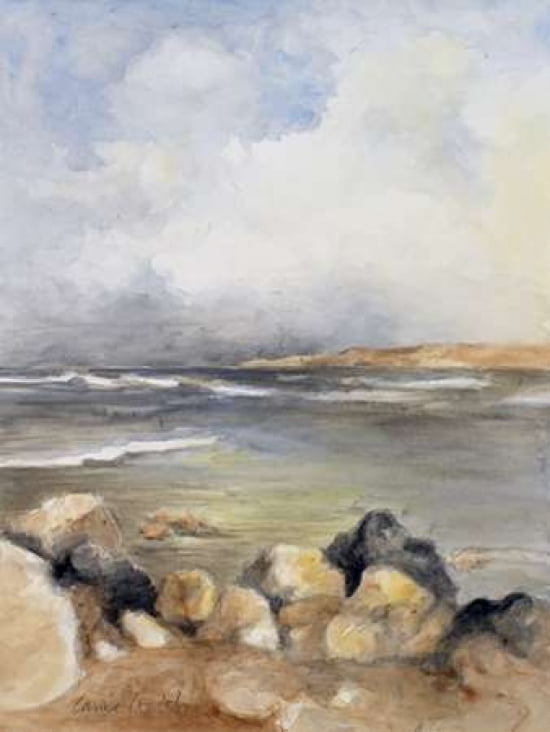 Along the Coast of Sardinia I Canvas Art - Lanie Loreth (18 x 24)