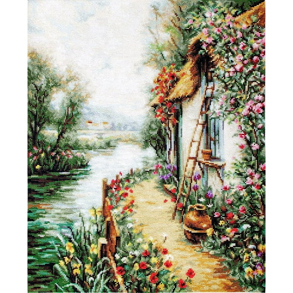 Along the River B581L Counted Cross-Stitch Kit