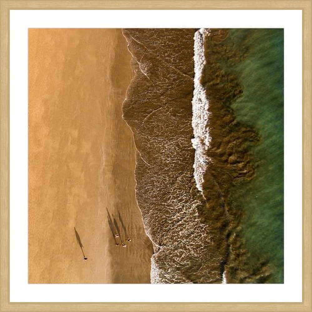 "Along the Water" Framed Painting Print