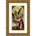 thumbnail image 1 of Alonso Cano 9x14 Gold Ornate Wood Frame and Double Matted Museum Art Print Titled - Saint John the Evangelist's Vision of Jerusalem (1635 - 1638), 1 of 4