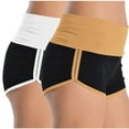 thumbnail image 1 of Aloohaidyvio 2 Pack No Boundaries Shorts for Women,2024 Shorts for Teen Girls & Women Cotton Running Gym Workout Yoga Sport Performance Short, 1 of 5