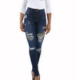 thumbnail image 1 of Aloohaidyvio 2024 Summer Pants for Women,Tummy Control Jeans for Womens 90s Boyfriend Jeans Stretch Skinny Jeans for Women High Waist Size M, 1 of 6