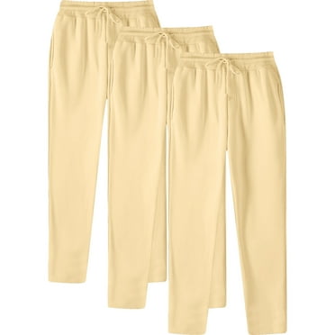 Aloohaidyvio 3 Pack Wide Leg Sweatpants for Women 2024 Trendy High Waisted Drawstring Loose Long Pants with Pockets