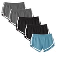 thumbnail image 1 of Aloohaidyvio 5 Pack No Boundaries Shorts for Women,2024 Womens Sweat Shorts Casual Lounge Cotton Shorts Trendy Summer Running High Waisted Athletic Shorts, 1 of 1
