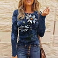 thumbnail image 1 of Aloohaidyvio Blouses Under $10,Womens Business Casual Tops Fall Long Undershirts,Undershirts for Women Deals, 1 of 6