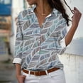 thumbnail image 1 of Aloohaidyvio Button Down Shirts for Women,Women's Fall Basic Button Down Shirts Long Sleeve Plus Size Simple Stretch Formal Casual Shirt Blouse, 1 of 5