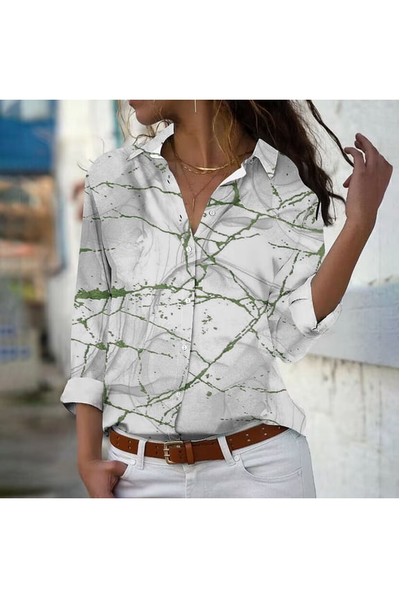 Button Down Shirts for Women,Fall Classic-Fit Super Soft Wrinkle Free Button Down Shirts for Women Long Sleeve Formal Work Dress Blouses Tops