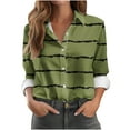 thumbnail image 1 of Aloohaidyvio Button Down Shirts for Women,Fall Classic-Fit Super Soft Wrinkle Free Button Down Shirts for Women Long Sleeve Formal Work Dress Blouses Tops, 1 of 4