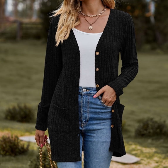 Aloohaidyvio Cardigans for Women Plus Size,Women's Long Sleeve Cable Knit Cardigan Sweaters 2024 Oversized Open Front Long Cardigans Button Up Outerwear