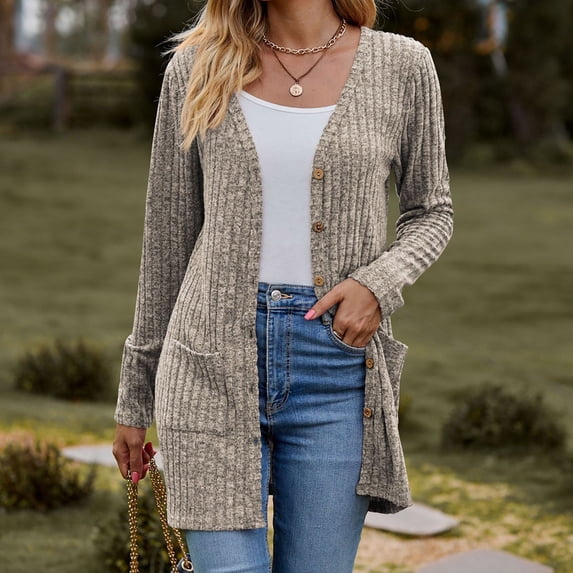 Aloohaidyvio Cardigans for Women Plus Size,Women's Long Sleeve Cable Knit Cardigan Sweaters 2024 Oversized Open Front Long Cardigans Button Up Outerwear