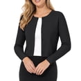 thumbnail image 1 of Aloohaidyvio Cardigans for Women Lightweight Crewneck Button Down Casual Knit Cardigan Sweaters, 1 of 8