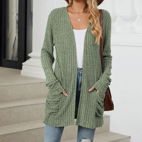 Aloohaidyvio Cardigans for Women Plus Size,2024 Women's Long Sleeve Crochet Knit Cardigan Cropped Shrug Bolero Lightweight Sweaters Tops