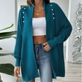 thumbnail image 1 of Aloohaidyvio Cardigans for Women Plus Size Clearance,Women's 2024 Fashion Casual Open Front Long Sleeve Chunky Knit Cardigans Sweaters Outerwear Coats, 1 of 4