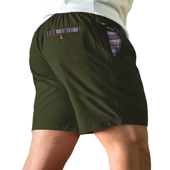 Aloohaidyvio Cargo Shorts for Men ,Golf Shorts MenInseam Quick Dry Stretch Waist Moisture Wicking Waterproof Casual Flat Front Flex Mens Shorts