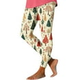 thumbnail image 1 of Aloohaidyvio Christmas Leggings for Women Women's Printed Leggings Christmas Pants High Waisted Yoga Workout Gym Soft, 1 of 4