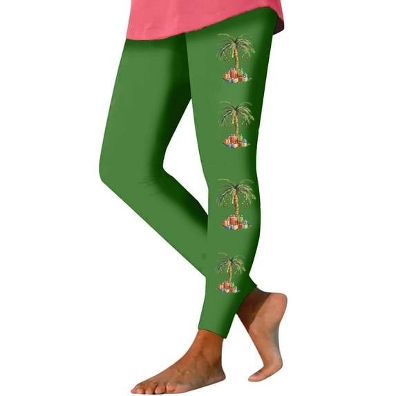 Aloohaidyvio Christmas Leggings for Women No Boundaries Womens Ugly Christmas Holiday Leggings High Waist Xmas Soft Legging