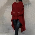 thumbnail image 1 of Aloohaidyvio Clearance Women's Hooded Sweatshirts Casual Lightweight Hoodie Long Sleeve Athletic Sweatshirts with Pocket, 1 of 5