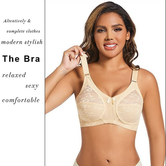 Aloohaidyvio Womens Push Up Everyday Bras Comfortable Wireless Bralettes Seamless Bra Smooth Brassiere Wire Free Basic Bras