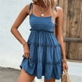 thumbnail image 1 of Aloohaidyvio Dresses for Women,Womens Fashionable Solid Color Sleeveless Bra Dress with Suspender Dress, 1 of 4
