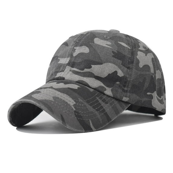 Aloohaidyvio George Men's Camo Baseball Hat Soft Vintage Washed Cotton Baseball Cap