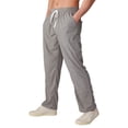 thumbnail image 1 of Aloohaidyvio Mens Fleece Sweatpants Casual Elastic Waist Drawstring Lightweight Athletic Pants with Pockets, 1 of 7