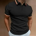 thumbnail image 1 of Aloohaidyvio George Mens Polo Shirts ,Spring Summer Mens Golf Sports Polo Shirt Short Sleeve Performance Moisture-Wicking Pique Shirt, 1 of 6