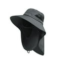 thumbnail image 1 of Aloohaidyvio George Summer Outdoor Sun Protection Fishing Cap Neck Face Flap Hat Wide Brim, 1 of 4
