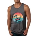 thumbnail image 1 of Aloohaidyvio George Tank Tops for Men Big and Tall,Men's Crewneck Workout Tank Top Gym Muscle Tee Fitness Sleeveless Mens Shirts Casual Summer Clothes, 1 of 4
