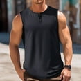 thumbnail image 1 of Aloohaidyvio George Tank Tops for Men Big and Tall,Men's Crewneck Workout Tank Top Gym Muscle Tee Fitness Sleeveless Mens Shirts Casual Summer Clothes, 1 of 6