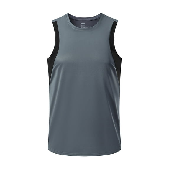 Aloohaidyvio George Tank Tops for Men Big and Tall,Men's Tank Top Soft Performance Boxing Gym Shirts Plain Muscle Tee